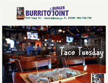 Tablet Screenshot of lolasburritojoint.com